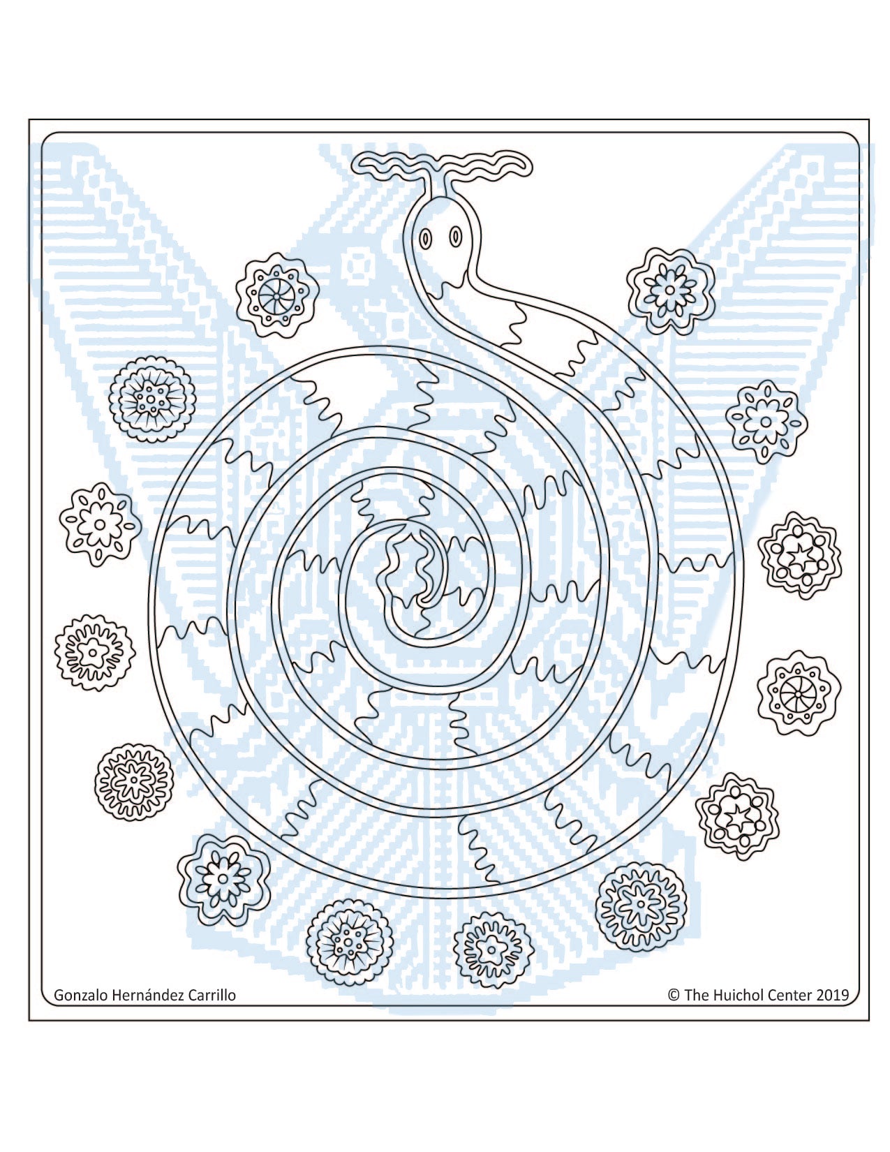 The Mystical Spiral Serpent