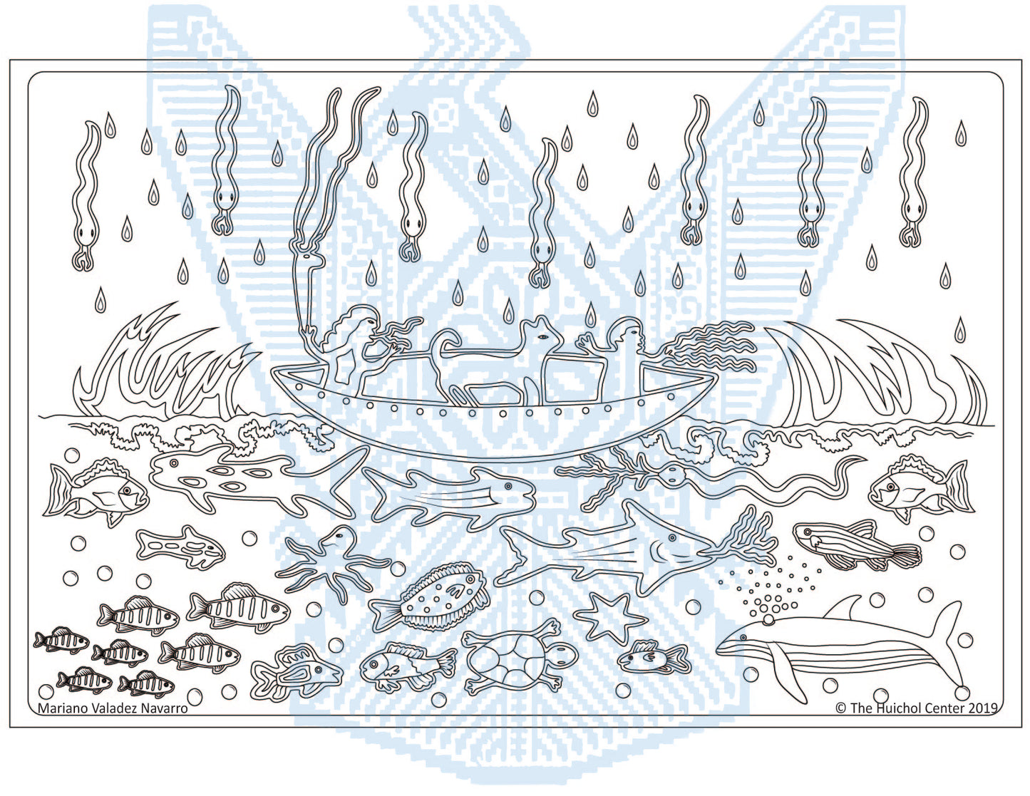 Watakame Survives the Great Flood