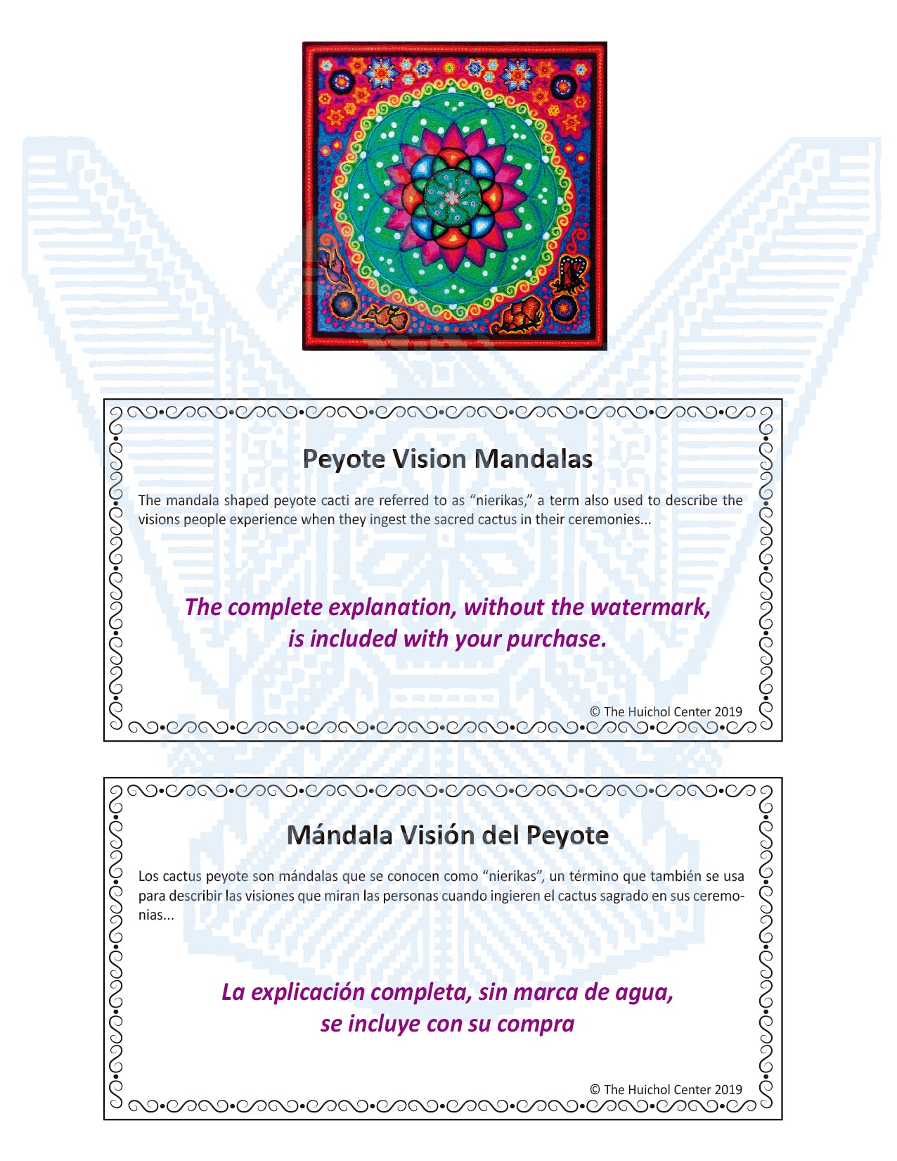 Peyote Vision Mandalas